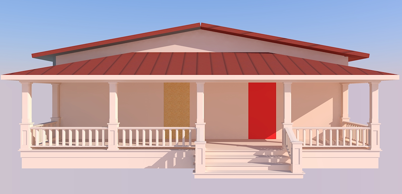 Duplex Front View