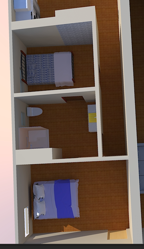 Duplex Bathroom Layout