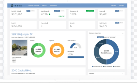 Basic Landlord Web Dashboard